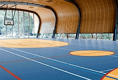 Kapalı Basketbol Alanı Zemin Uygulaması