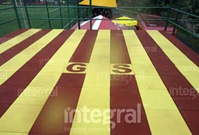 Kauçuk Zemin Uygulaması