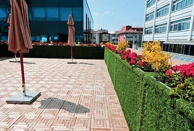 Teras Duvar Uygulaması