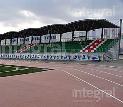 Kavisli Çelik Tribün